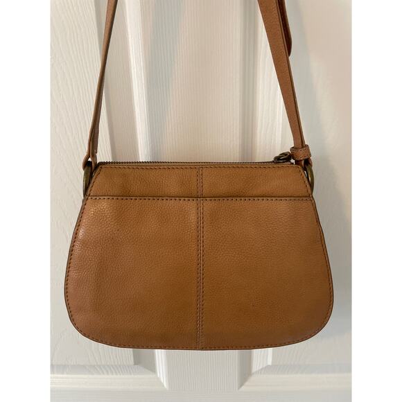 Frye Meadows Mini Crossbody Leather Bag Brown NWOT - Picture 5 of 14